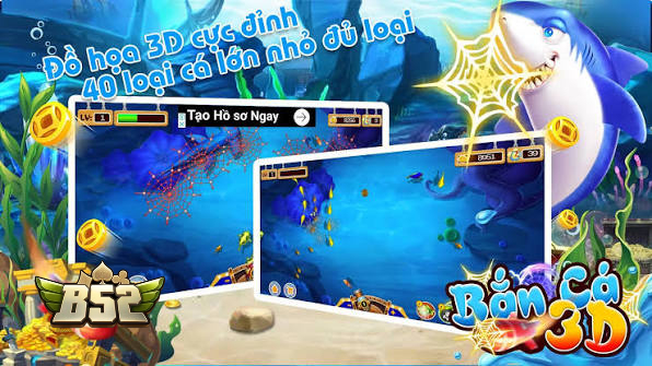 Khám phá các bí quyết giúp Bắn cá 3D B52club trở nên dễ dàng