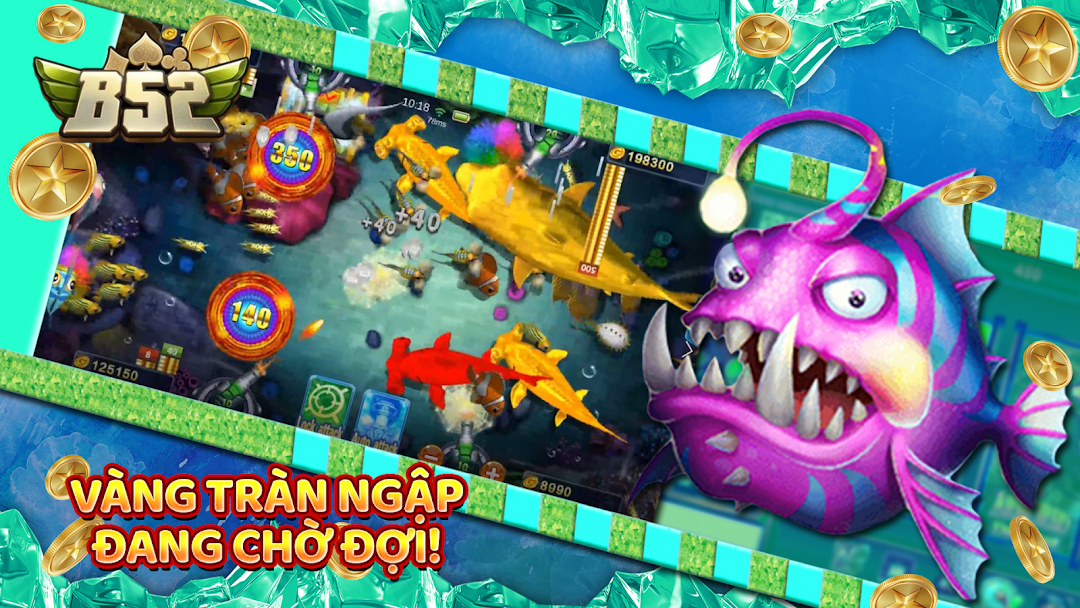 Bước vào đại dương đầy màu sắc của Bắn cá Online B52club