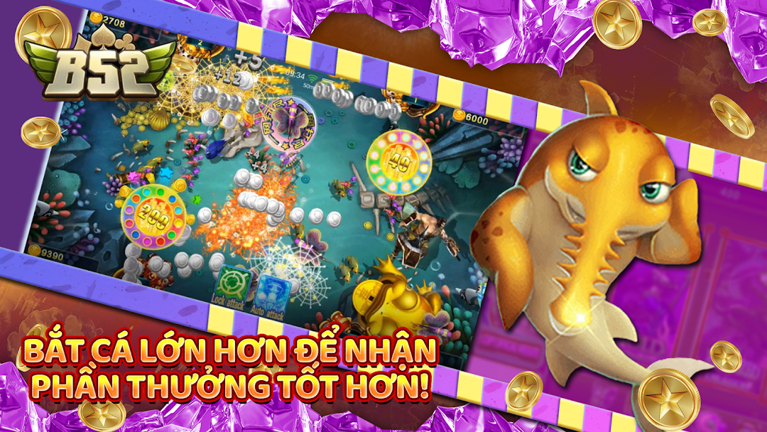 Mẹo chơi thu thưởng cực lớn tại bắn cá online B52club