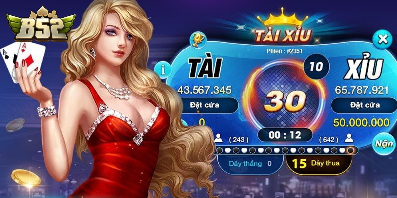 Luật chơi tài xỉu B52club